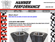 Tablet Screenshot of hammerperf.com